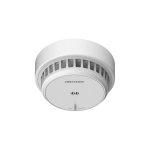 Détecteur de fumée Autonome (Sans centrale, Sans Electricité, sans internet) - Alarmé intégré 85db - Peut être connecté au DVR / NVR pour un contrôle total via smartphone - HIKVISION HF-S2