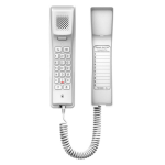 FANVIL H2U BLANC - Téléphone IP POE - interphone pour maison et bâtiment - touche pour ouverture de porte - 1 touche DSS programmable -10 touches de numérotation rapide - 2 Lignes SIP