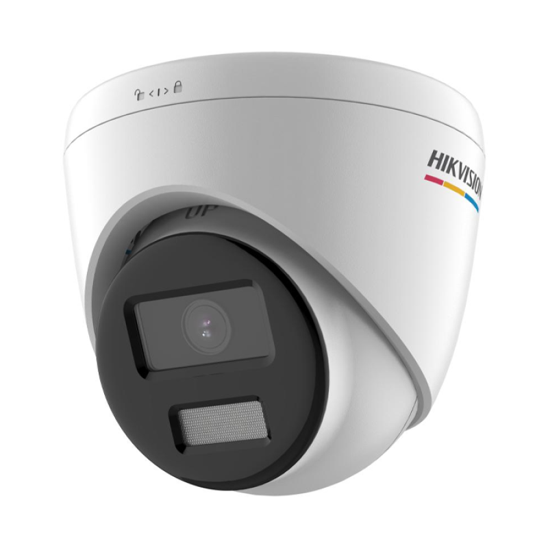 HIKVISION DS-2CD1327G2H-LIU 2.8mm - Camera IP - Dome (Tourelle) 2MP ColorVu Smart Hybride & Audio -Résistant à l'eau et à la poussière (IP67)