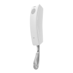 FANVIL H2U BLANC - Téléphone IP POE - interphone pour maison et bâtiment - touche pour ouverture de porte - 1 touche DSS programmable -10 touches de numérotation rapide - 2 Lignes SIP