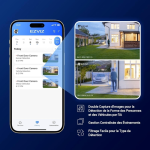EZVIZ H80f Caméra Surveillance WiFi Extérieure 4K à Double Objectif, Colorfull Vision Nocture, Détection de Personnes/Véhicules, Zoom et Suivi automatiques, Défense Active, Audio Bidirectionnel