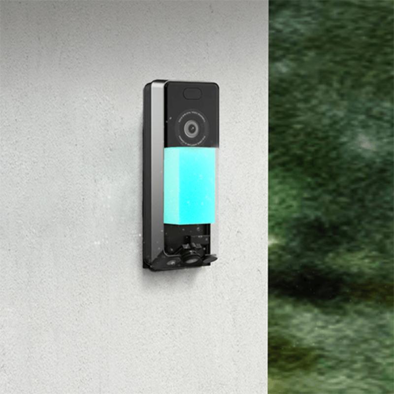 EZVIZ EP8 Ultra Sonnette Visiophone Connectée 6MP+2MP Double Caméra, Écran IA, 2x Batteries 9600mAh, 32GB eMMC