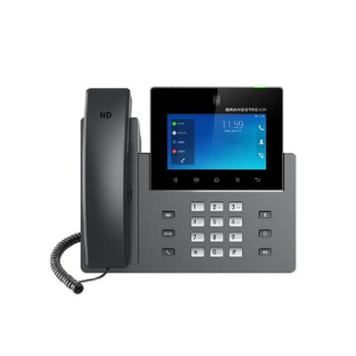 Grandstream GXV3450 Téléphone IP Vidéo Android 11 - Écran Tactile 5", Caméra 2MP, Wi-Fi, Bluetooth, PoE+