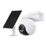 EZVIZ HB8/SP 4K Caméra Surveillance Extérieure Wi-Fi 6 Motorisée 360°, Batterie 10400mAh, Slot MicroSD 512Go, Vision Nocturne Couleur