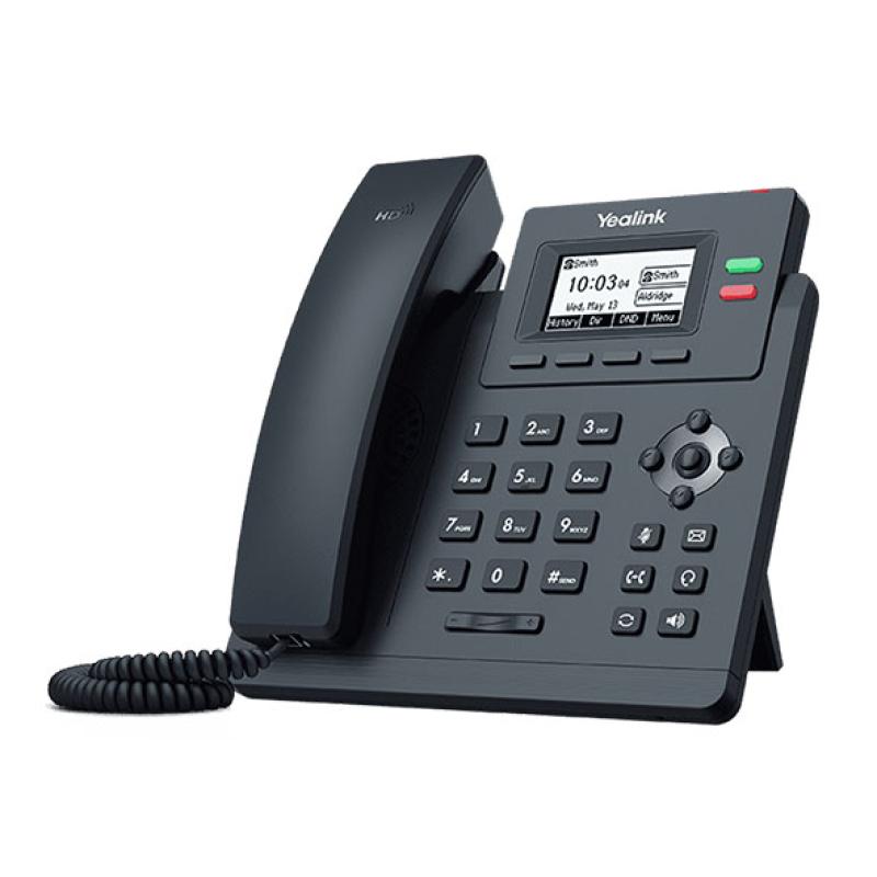Yealink SIP-T31P Téléphone IP Professionnel 2 Comptes SIP - Écran Rétroéclairé 2.3", PoE, Audio HD