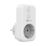 EZVIZ T31 Smart Plug, Prise Connectée WiFi, Commande vocale avec Alexa, Prise Intelligente avec Contrôler par Smartphone, Indicateurs de Luminosité Ajustables, 16A Prise Programmable Wi-Fi, 4000W