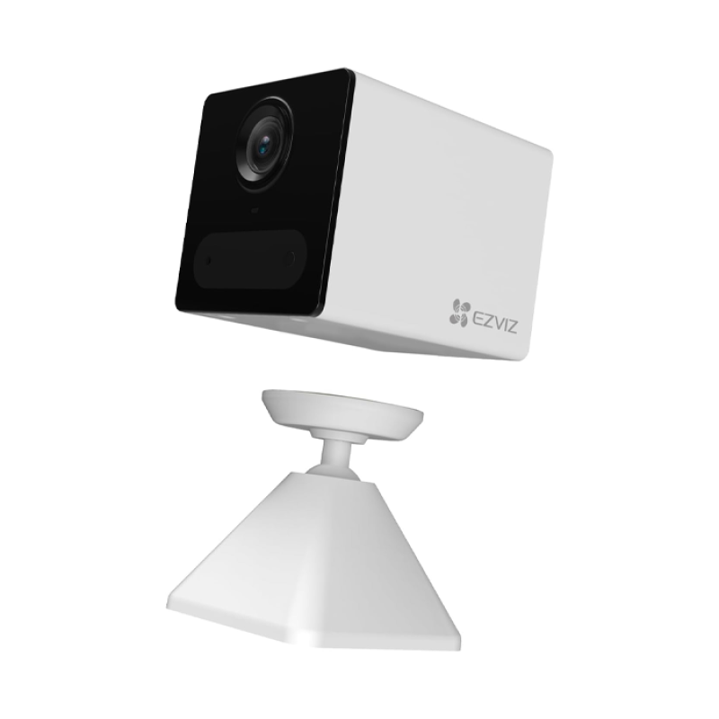 EZVIZ CB2 1080P Caméra Surveillance WiFi Interieur sans Fil sur Batterie 2000mAh, Caméra Bébé WiFi 2.4Ghz, Détection de Personne, 5m Vision Nocturne, Audio Bidirectionnel, Type C, Magnetic Mount Noir