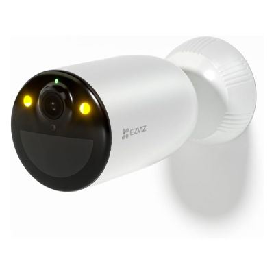 EZVIZ CB3 Caméra Surveillance WiFi Extérieure sans Fil 1080P avec Batteries Rechargeable 5200mAh, Détection de Forme Humain, Vision Nocturne en Couleur, Audio Bidirectionnel, Défense Active, IP66