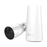 EZVIZ BC1-B1 1080P Camera Surveillance WiFi Exterieure sans Fil sur Batterie 12900mAh, Autonomie de 365j, Détection de Forme Humaine PIR, Vision Nocturne en Couleur, Audio Bidirectionnel, IP66, H.265