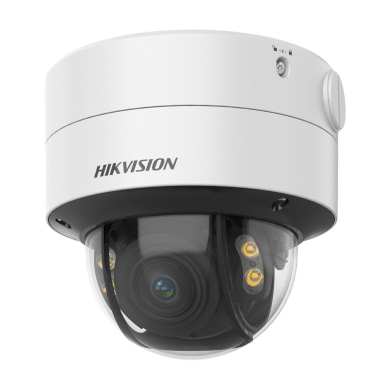 HIKVISION DS-2CE59DF8T-AVPZE(2.8-12mm)(O- STD) - Camera Analogique - Dome ColorVu 2MP motorisée variofocale - -Résistant à l'eau et à la poussière (IP67) et anti-vandalisme (IK10)