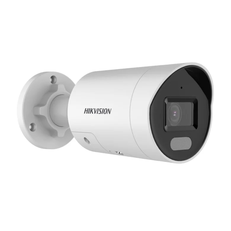 HIKVISION DS-2CD2047G2H-LIU 2.8mm eF - Camera IP -Bullet 4MP ColorVu Smart Hybride & Audio -Résistant à l'eau et à la poussière (IP67) - WDR 130 DB