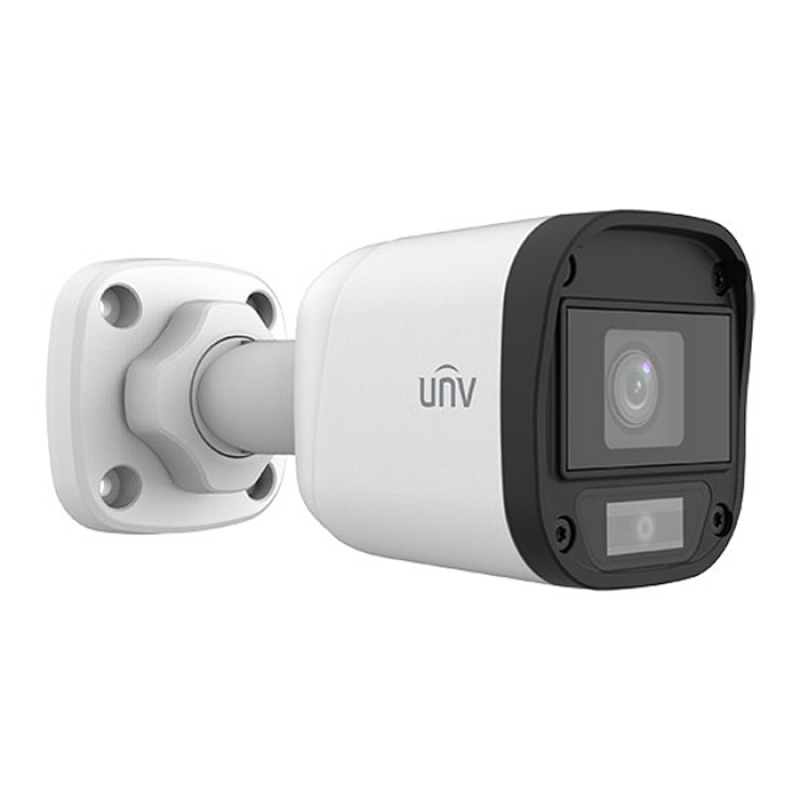 Uniview UAC-B112-F28(40)-W Caméra Analogique Bullet IP67 2MP Color Hunter (ColorVu) - intérieure / exétrieure