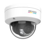 HIKVISION DS-2CD1147G2-LUF 2.8mm - Camera IP - Dome 4MP ColorVu & Audio -Résistant à l'eau et à la poussière (IP67) ) et anti-vandalisme (IK10) - Slot micro SD