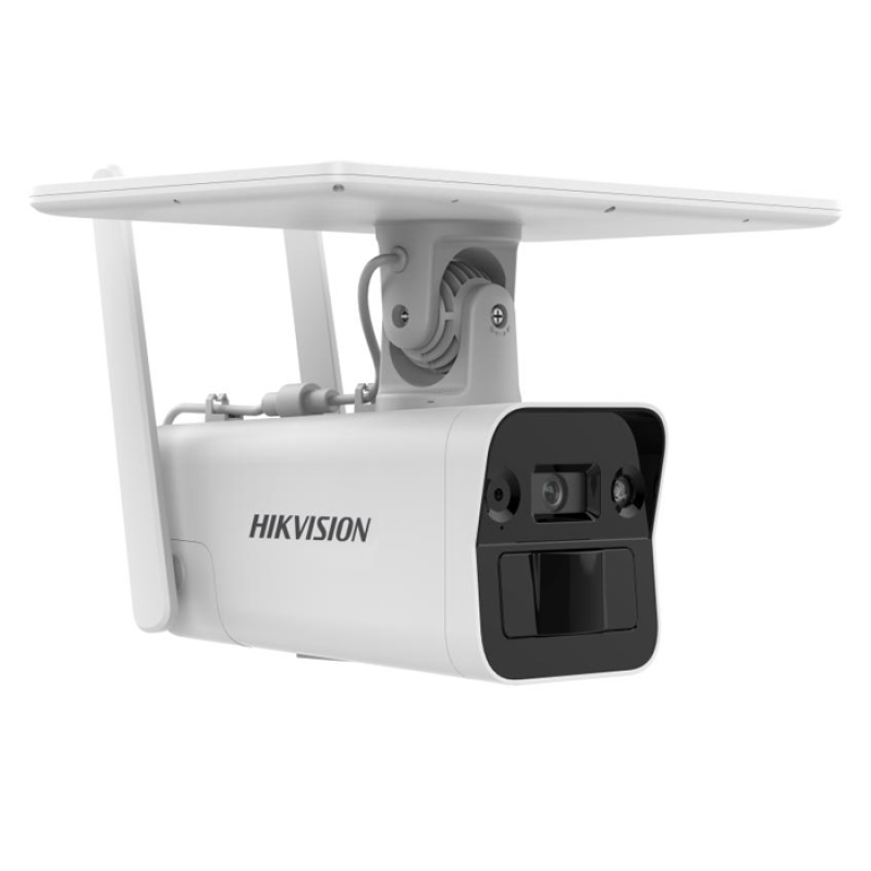 HIKVISION DS-2XS2T41G1- ID/4G/C05S07(4mm)(O-STD) - Camera Solaire - 4MP audio Autonome avec panneau solaire et batterie intégrée - Résistant à l'eau et à la poussière (IP67) - Connectivité : Puce 4G