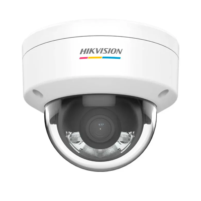 HIKVISION DS-2CD1147G2H-LIU - Camera IP - Dome 4MP ColorVu Smart Hybride & Audio -Résistant à l'eau et à la poussière (IP67)