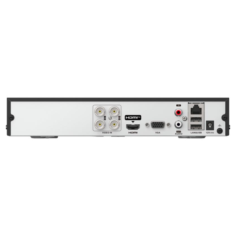 HIKVISION DS-7204HGHI-M1(STD)(C) - DVR 4 canaux 2MP - 1 interface HDMI & 1 VGA - 1 interface Disque dur SATA (4 To Max)