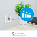 EZVIZ T31 Smart Plug, Prise Connectée WiFi, Commande vocale avec Alexa, Prise Intelligente avec Contrôler par Smartphone, Indicateurs de Luminosité Ajustables, 16A Prise Programmable Wi-Fi, 4000W