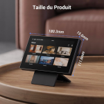 EZVIZ SD7 Écran Mobile sans Fil pour Visiophone Connecté HP7 CP7, Judas Numérique CP4, Sonnette Connectée DB2 et Caméra de Surveillance, Écran Tactile Couleur 7" sur Batterie 4600 mAh,Vue en Direct