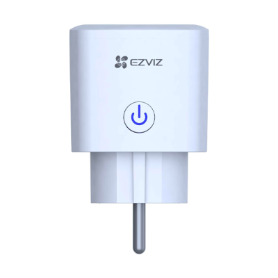 EZVIZ T30-10B EU PLUG Prise Connectée WiFi, Smart Plug avec Mesure Consommation, Commande vocale avec Amazon Alexa et Google home , Contrôler par Smartphone, aucun Hub Requis