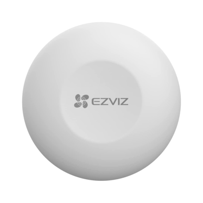 EZVIZ T3C Bouton Intelligent, Contrôle d’armement/désarmement du détecteur pour Système d'Alarme Maison sans Fil Connecté, Bouton d’Urgence, il Faut Utiliser avec Le Centrale A3