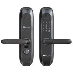 EZVIZ L2S - Serrure biométrique -Serrure porte Avec Empreinte Digitale, Mot de Passe, Clé Mécanique - Wi-Fi - Livré avec module de sonnette