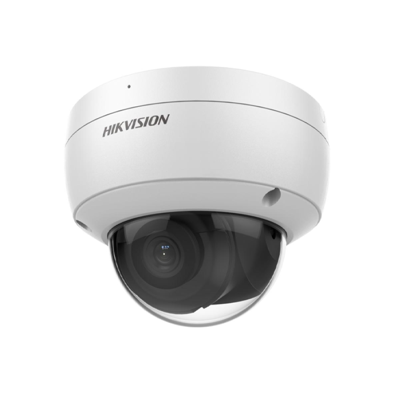 HIKVISION DS-2CD2163G2-IU(2.8mm)(O-STD) - Camera IP - Dome 6MP ColorVu Audio - Acusense Résistant à l'eau et à la poussière (IP67) et anti-vandalisme (IK10)