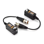 Connecteur de protection contre les pluies Balun vidéo, BNC à paire torsadée, prise en charge de la caméra 8MP (supporte 2MP 4MP 5MP 8MP) - haut qualité