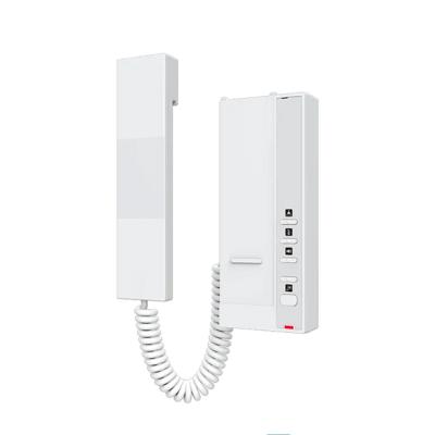 Poste Intérieur Interphone SIP Fanvil i501W - Combiné Magnétique - Wi-Fi 6 Intégré - 2 Lignes SIP - Audio HD (Opus) - Déverrouillage Porte à Distance - Boutons Personnalisables - Idéal Contrôle d'Accès Sécurité Résidentiel & Pro