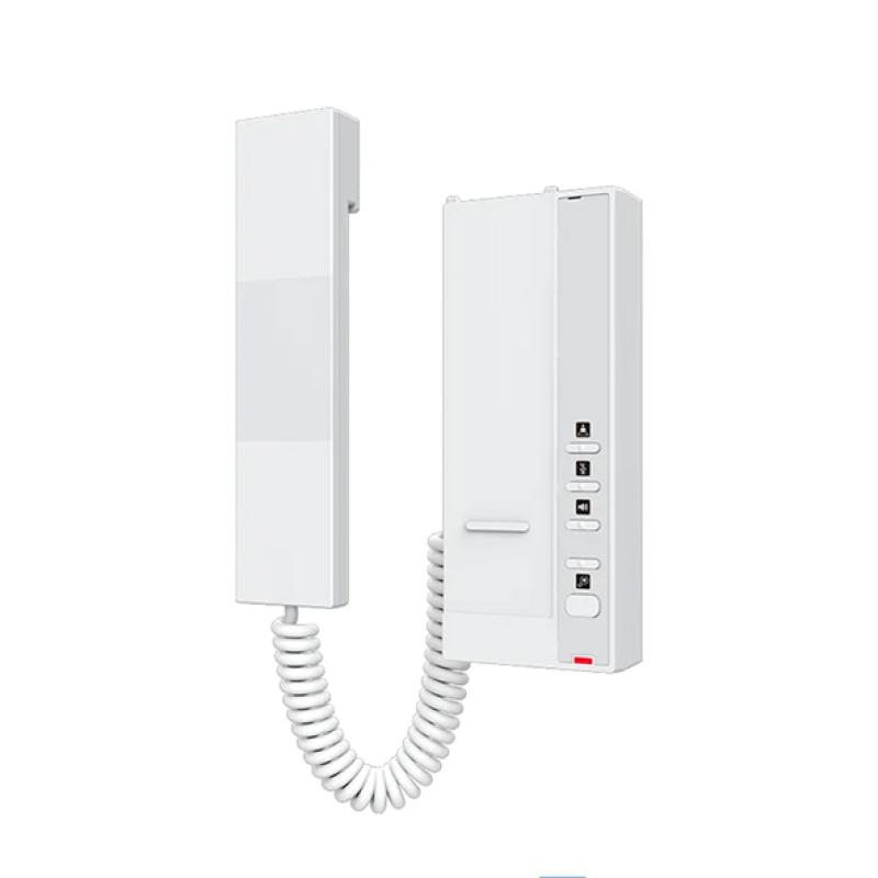 Poste Intérieur Interphone SIP Fanvil i501W - Combiné Magnétique - Wi-Fi 6 Intégré - 2 Lignes SIP - Audio HD (Opus) - Déverrouillage Porte à Distance - Boutons Personnalisables - Idéal Contrôle d'Accès Sécurité Résidentiel & Pro
