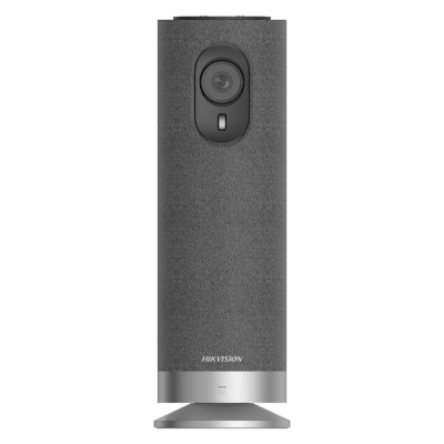 HIKVISION DS-UVC-X12(O-STD) - Caméra de conférence portable- Microphones intégrés à 4 micros avec un son clair - Batterie au lithium intégrée de 2 450 mAh