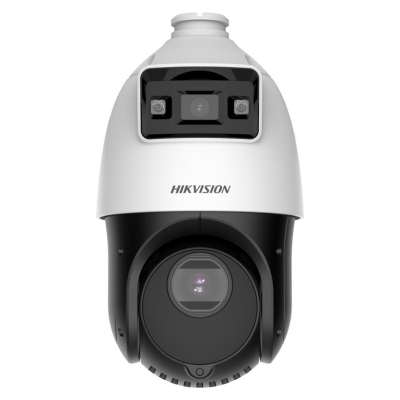 HIKVISION DS-2SE4C415MWG-E(14F0)(O-STD) - Caméra IP PTZ TandemVu 4 pouces - Dome 4MP DarkFighter et ColorVu Zoom Optique 15X - Zoom numérique 16X Colorful & IR - Résistant à l'eau et à la poussière (IP67)