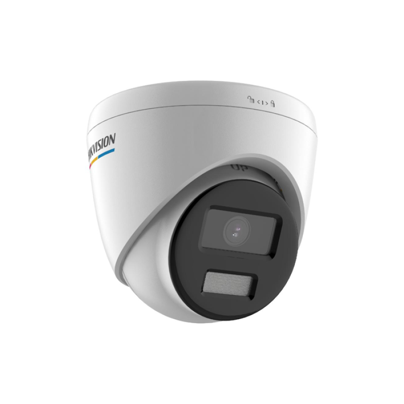 HIKVISION DS-2CD1367G2-LUF 2.8mm - Caméra de surveillance - Caméra réseau à tourelle fixe ColorVu & Audio MD 2.0 6 MP - Imagerie colorée 24h/24 et 7j/7 - Résistant à l'eau et à la poussière (IP67) micro SD (carte mémoire)