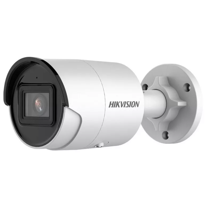 HIKVISION DS-2CD2063G2-IU(4mm)(O-STD) - Camera IP - Bullet 6MP ColorVu Audio - Acusense Résistant à l'eau et à la poussière (IP67) -