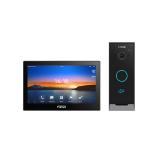 FANVIL VIK-01 - Kit Visiophone IP - Kit d'interphonie vidéo avec image HD et déverrouillage à distance regroupant un poste intérieur SIP, un visiophone et l'application Fanvil Link