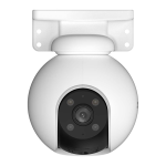 EZVIZ H8 Pro 2K - Caméra Wi-Fi Motorisée - Couverture panoramique 360° - Détection des formes humaines et des véhicules par IA -Suivi automatique - Défense active avec sirène et lampe flash -Conception résistante aux intempéries