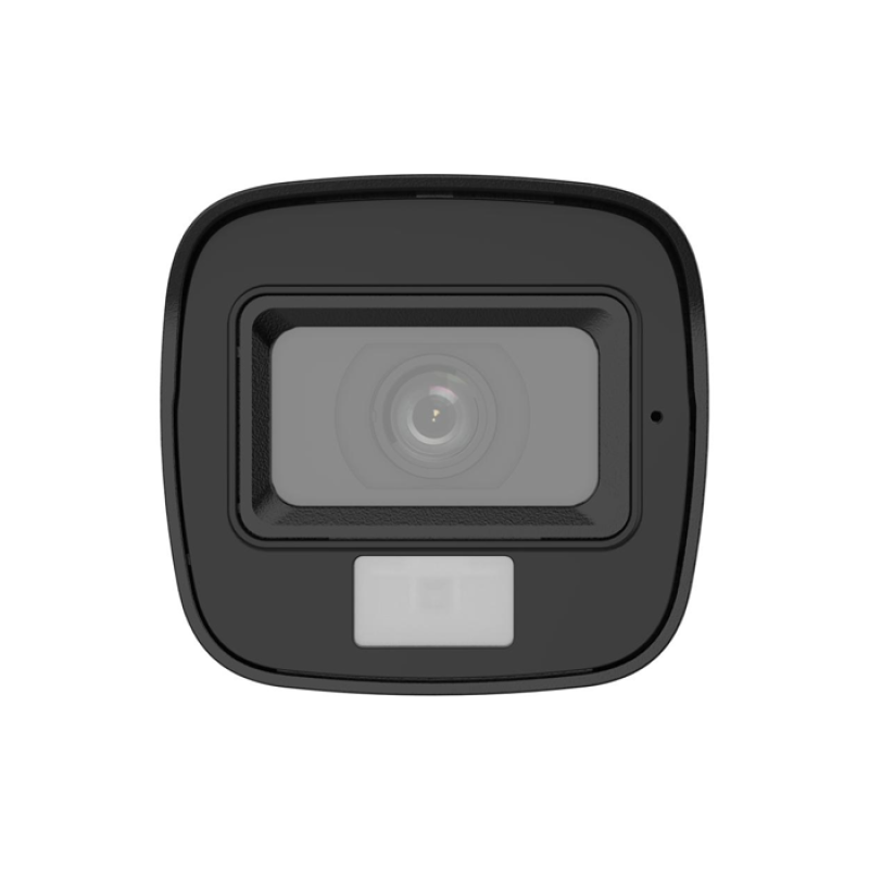 Hikvision DS-2CE16K0T-LPFS(2.8mm) 3K - Camera Analogique - Caméra de surveillance Mini Bullet avec Audio et Éclairage Hybride Intelligent Fixe