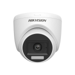 Hikvision DS-2CE76K0T-LPFS(2.8mm) 3K - Camera Analogique - caméra de surveillance dôme intérieure à audio et éclairage hybride intelligent, fixe