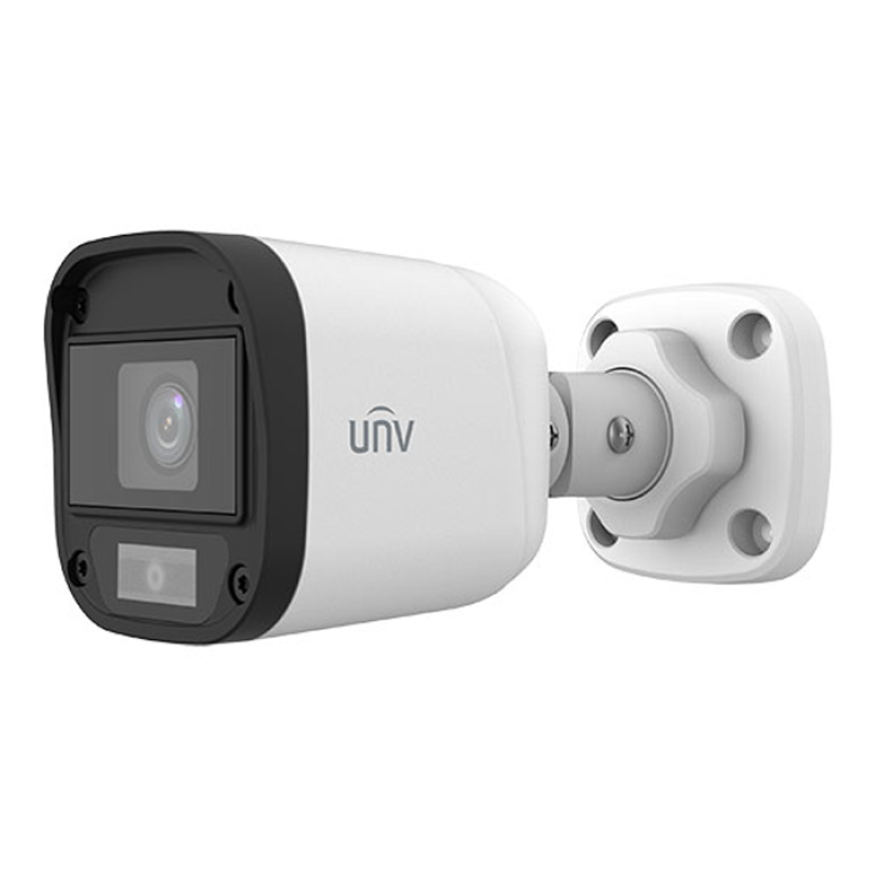 Uniview UAC-B112-F28(40)-W Caméra Analogique Bullet IP67 2MP Color Hunter (ColorVu) - intérieure / exétrieure