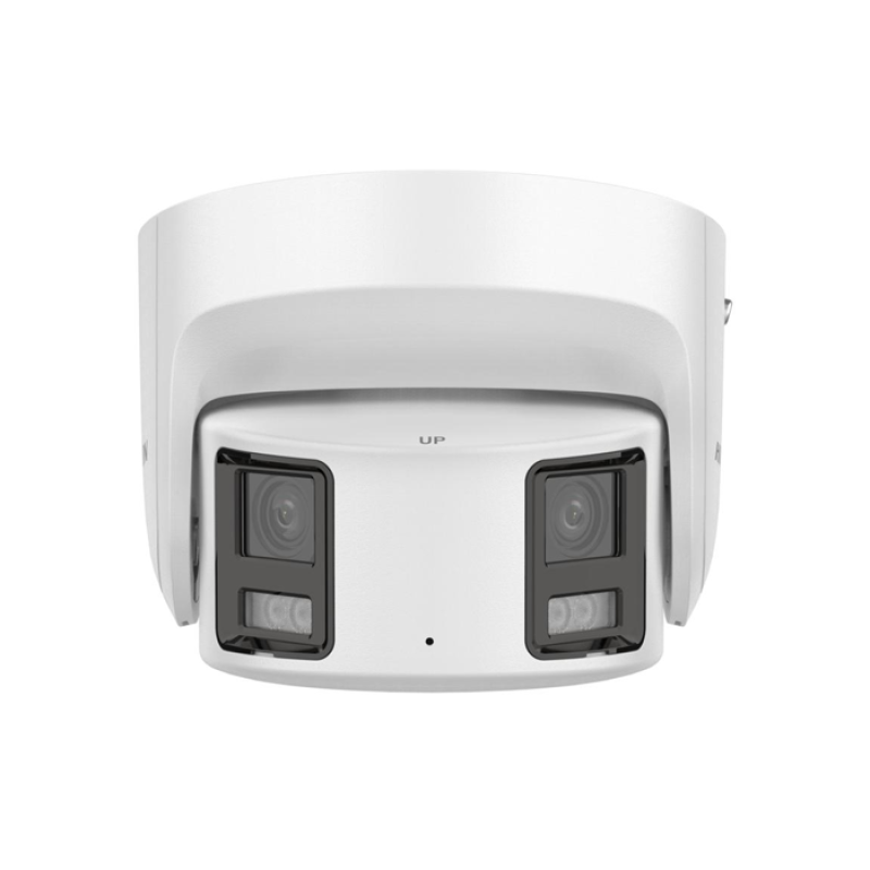 HIKVISION DS-2CD2347G2P-LSU/SL(2.8mm)(C)(OSTD) - Camera IP - Dome 4MP ColorVu Audio - Panoramique Résistant à l'eau et à la poussière (IP67) - Alarme