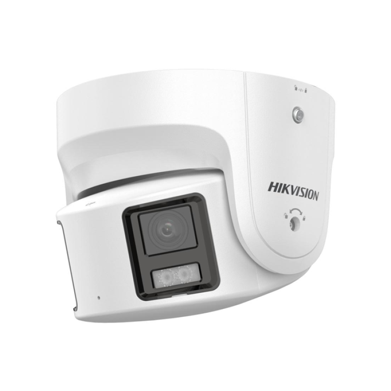 HIKVISION DS-2CD2347G2P-LSU/SL(2.8mm)(C)(OSTD) - Camera IP - Dome 4MP ColorVu Audio - Panoramique Résistant à l'eau et à la poussière (IP67) - Alarme