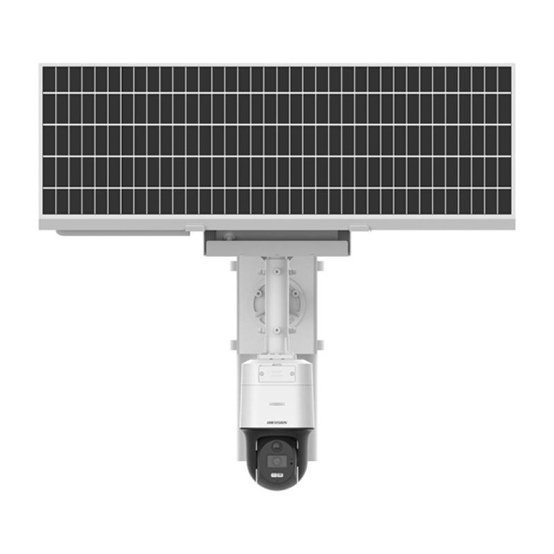 Hikvision DS-2XS3Q47G1-LDH/4G/C18S40 (4mm) - Caméra Autonome Solaire 4G LTE 4MP - ColorVu Couleur 24/7 - Panneau 40W - Batterie 180Wh - IA Humain/Véhicule - IP67 Pro
