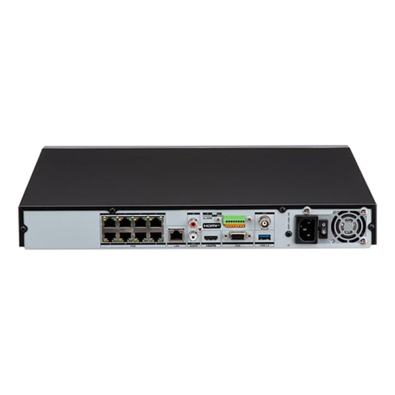 Hikvision DS-7608NI-M2/8P - NVR 8 Canaux PoE (120W) - Résolution 8k / Sortie HDMI 8K - H.265+ - 2 SATA (Jusqu'à 28To) - Gigabit Ethernet - Enregistreur IP Pro Ultra HD