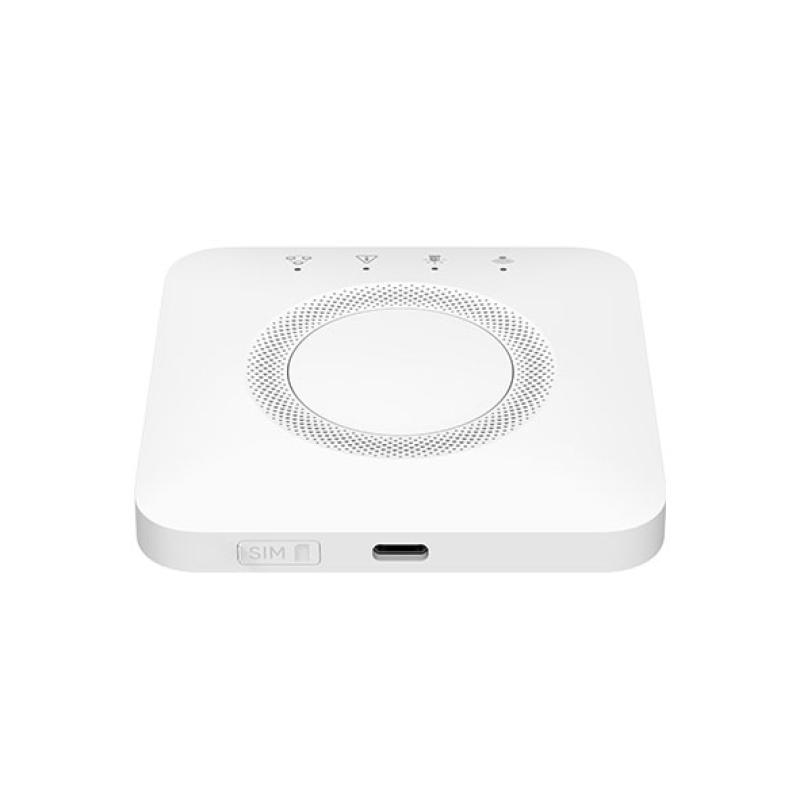 Hikvision HF-PG1-WF/R8 - Passerelle Gateway Radio 868MHz & Wi-Fi pour Détecteurs Incendie HikFire - Jusqu'à 30 Appareils - Alertes Hik-Connect - Alimentation USB-C