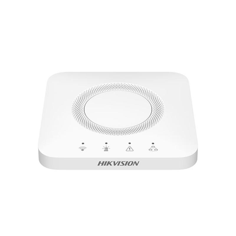 Hikvision HF-PG1-WF/R8 - Passerelle Gateway Radio 868MHz & Wi-Fi pour Détecteurs Incendie HikFire - Jusqu'à 30 Appareils - Alertes Hik-Connect - Alimentation USB-C